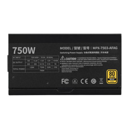 COOLER MASTER MWE Gold 750W V3 ATX3.1 - 80+ GOLD - 750 WATTS