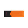 KINGSTON 256GB Portable USB 3.2 Gen 1 DataTraveler Exodia S (Black/Ora
