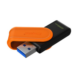 KINGSTON 256GB Portable USB 3.2 Gen 1 DataTraveler Exodia S (Black/Ora