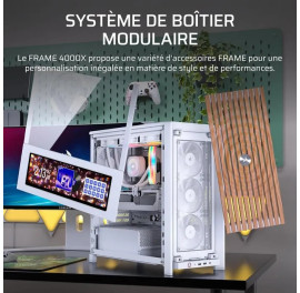 CORSAIR FRAME 4000X RS, WHITE