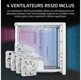 CORSAIR FRAME 4000X RS, WHITE
