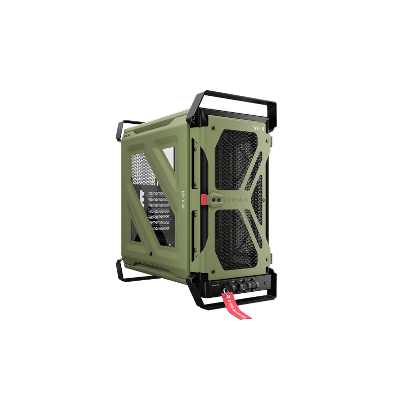 CORSAIR WARTHOG Performance Mid-Tower Case, Mil Vert