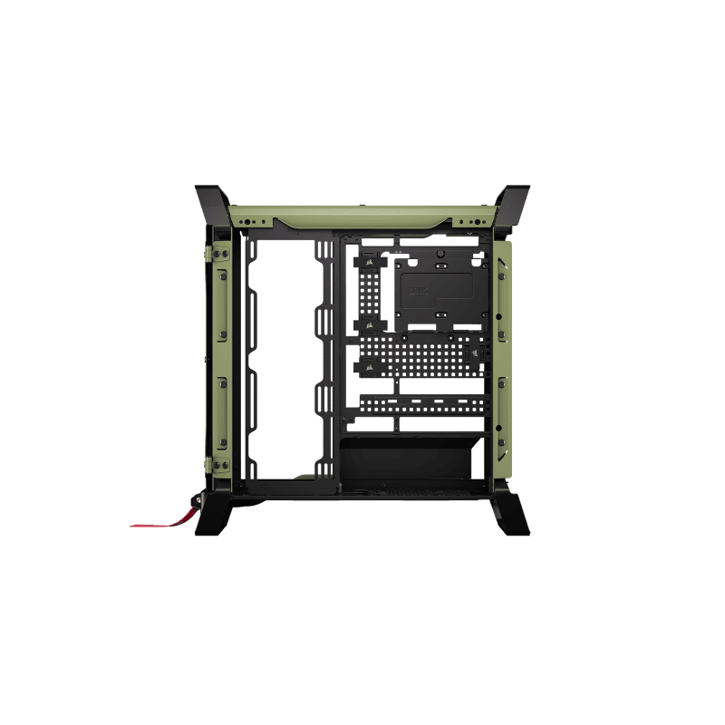 CORSAIR WARTHOG Performance Mid-Tower Case, Mil Vert · Boîtiers · Informat Systems Strasbourg (image 5)