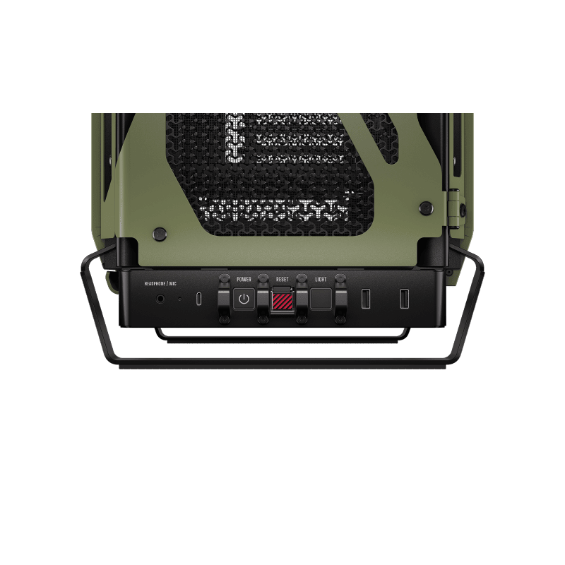 CORSAIR WARTHOG Performance Mid-Tower Case, Mil Vert · Boîtiers · Informat Systems Strasbourg (image 7)