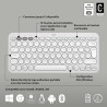 Logitech Pebble Keys 2 K380s Blanc
