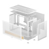 DEEPCOOL CH260 WOOD WH
