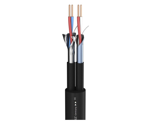 SOMMER CABLE Câble MICROPHONE 2x2x0,34mm² vendu au mètre