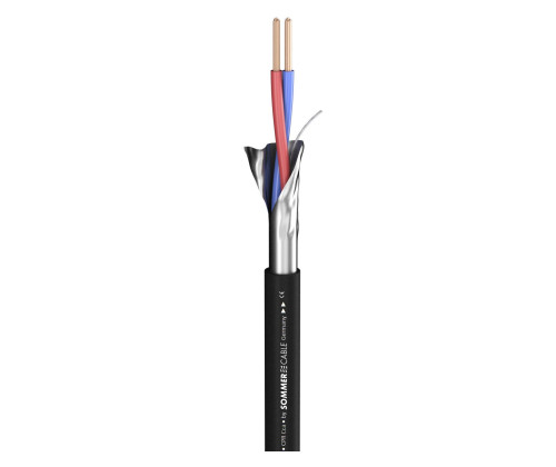 SOMMER CABLE Câble MICROPHONE 1x2x0,34mm² vendu au mètre
