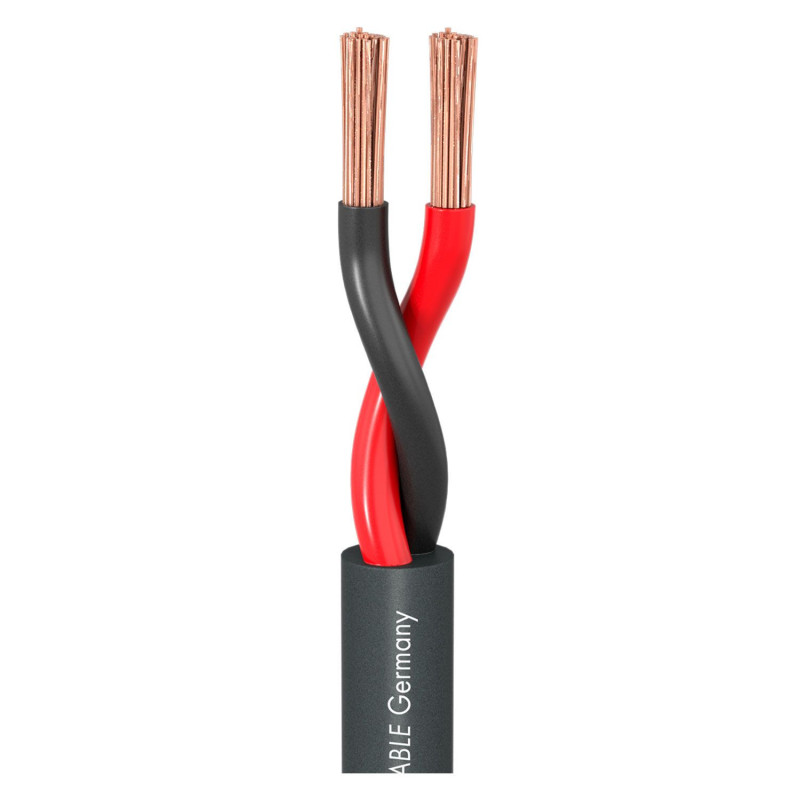 SOMMER CABLE Câble HP 2x 6mm² vendu au mètre