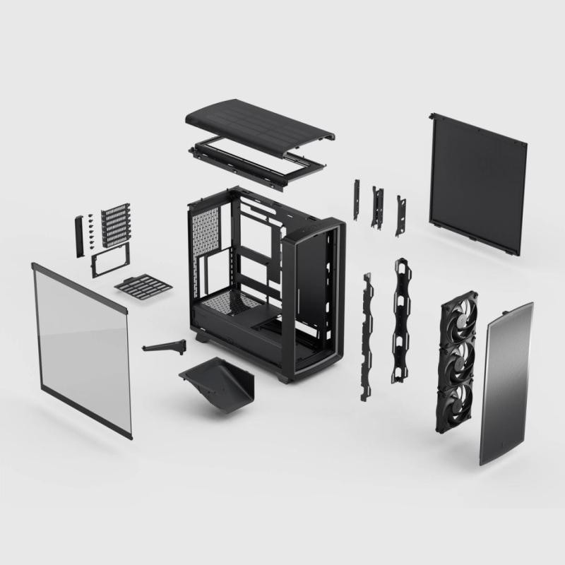 Fractal Design Summit Ambience Blackout TG Light Tint - Boîtier PC Mid Tower, Noir · Boîtiers · Informat Systems Strasbourg (image 5)
