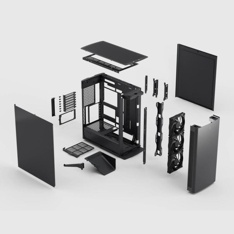 Fractal Design Define One Dark Solid - Boîtier PC Mid Tower, Noir · Boîtiers · Informat Systems Strasbourg (image 4)