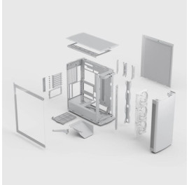 FRACTAL Define One Light TG Clear Tint