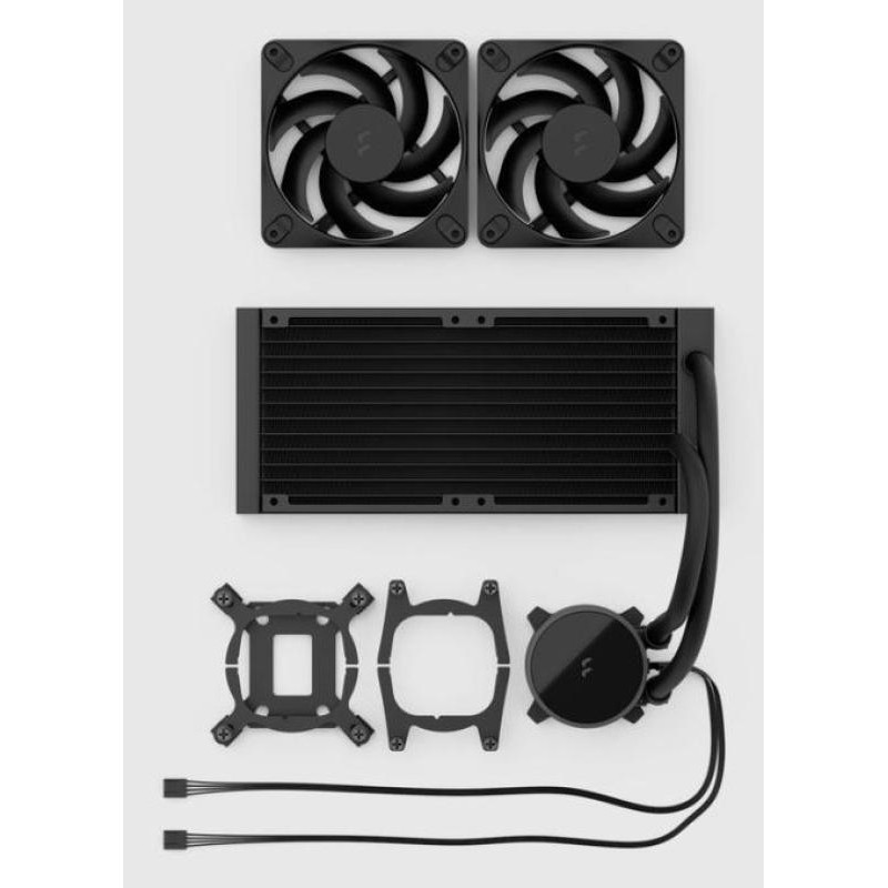 FRACTAL DESIGN FRACTAL Radius 240, Black · Ventilateur Boitier · Informat Systems Strasbourg (image 5)