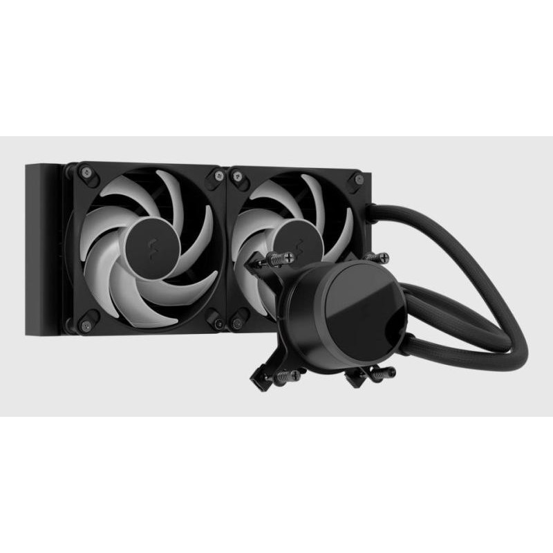 Fractal Design Radius 240 RGB Black Processeur Refroidisseur de liquide tout-en-un 12 cm Noir 1 pièce(s) · Ventilateur Boi... (image 3)
