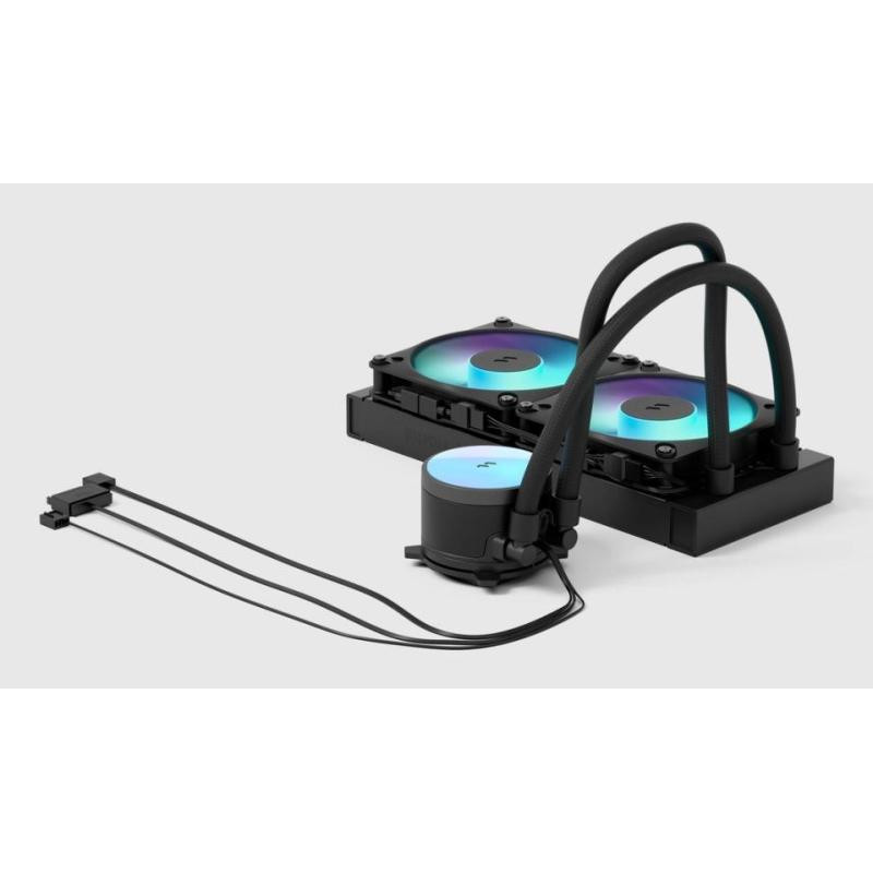 Fractal Design Radius 240 RGB Black Processeur Refroidisseur de liquide tout-en-un 12 cm Noir 1 pièce(s) · Ventilateur Boi... (image 5)