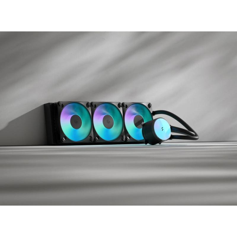 Fractal Design Radius 360 RGB Black Processeur Refroidisseur de liquide tout-en-un 12 cm Noir 1 pièce(s) · Watercooling · ... (image 2)