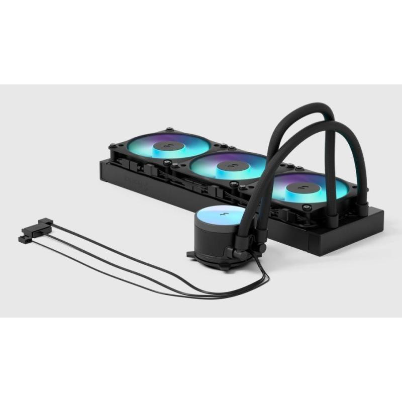 Fractal Design Radius 360 RGB Black Processeur Refroidisseur de liquide tout-en-un 12 cm Noir 1 pièce(s) · Watercooling · ... (image 5)
