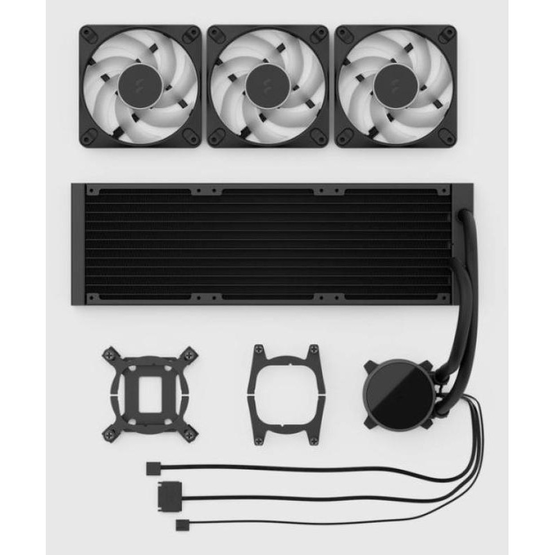 Fractal Design Radius 360 RGB Black Processeur Refroidisseur de liquide tout-en-un 12 cm Noir 1 pièce(s) · Watercooling · ... (image 7)