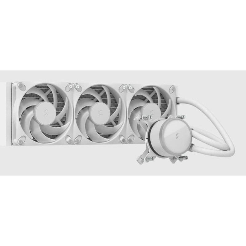 Fractal Design Radius 360 RGB White Processeur Refroidisseur de liquide tout-en-un 12 cm Blanc 1 pièce(s) · Ventilateur Bo... (image 3)