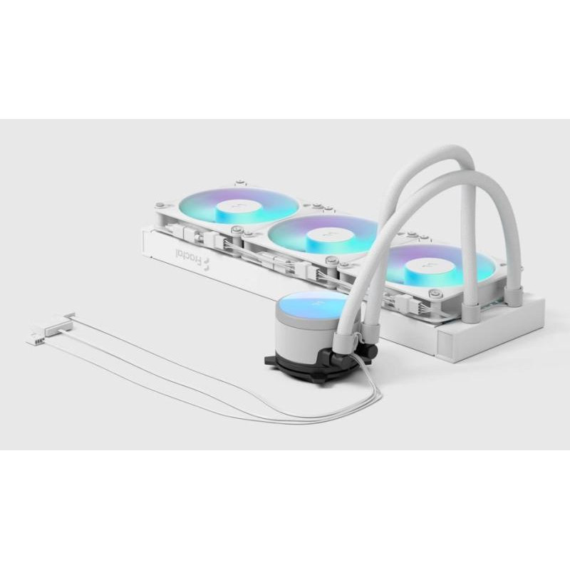 Fractal Design Radius 360 RGB White Processeur Refroidisseur de liquide tout-en-un 12 cm Blanc 1 pièce(s) · Ventilateur Bo... (image 6)