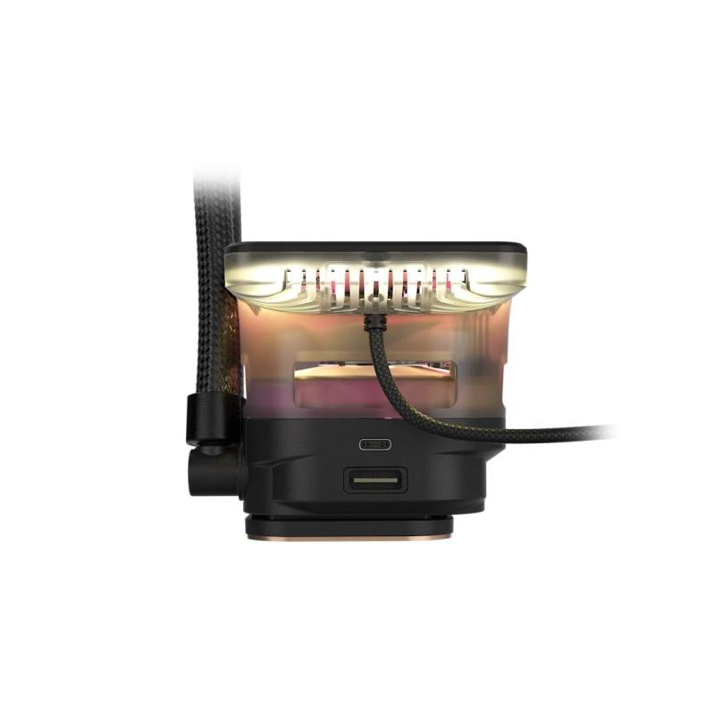 Corsair iCUE LINK TITAN II 360 RX LCD Processeur Refroidisseur de liquide tout-en-un 36 cm Noir 1 pièce(s) · Ventilateur B... (image 4)