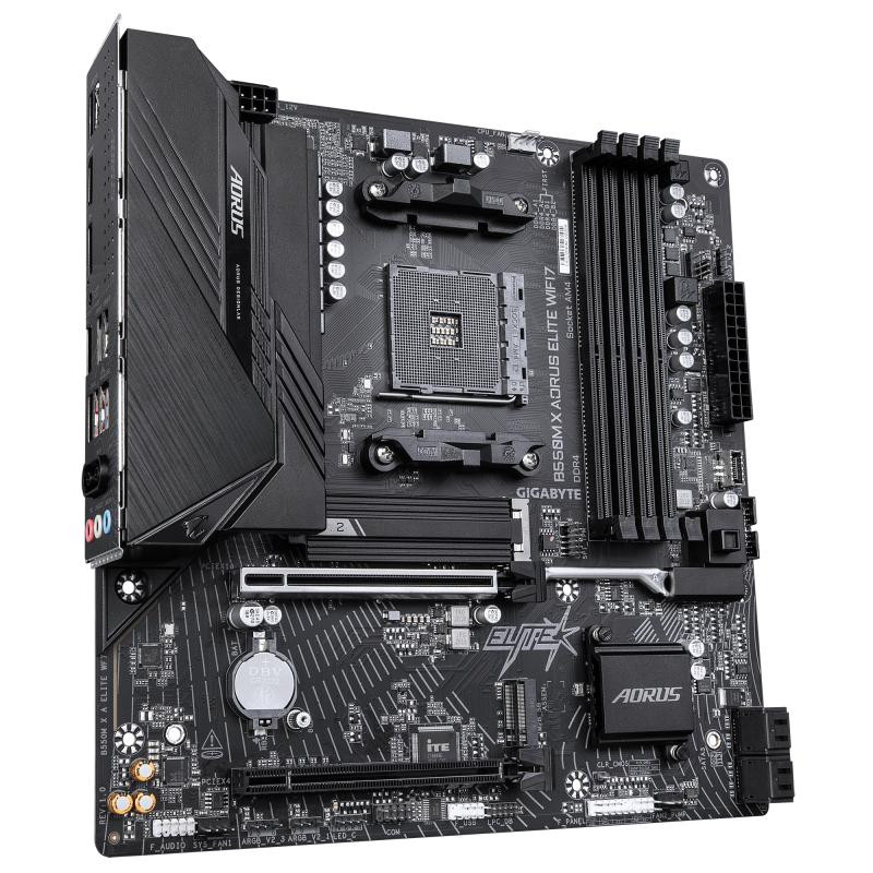 GIGABYTE B550M X AORUS ELITE WF7 · Cartes mères · Informat Systems Strasbourg (image 3)