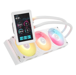 CORSAIR iCUE LINK TITAN II 360 RX LCD White