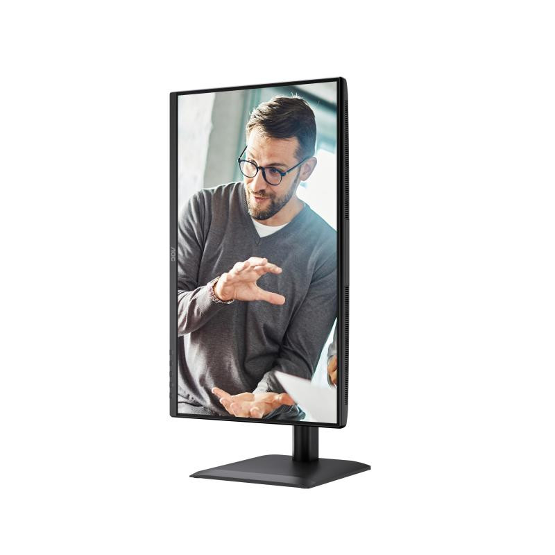 AOC 24E4CV IPS 23.8" écran plat de PC 60,5 cm (23.8") 1920 x 1080 pixels Noir · Moniteur · Informat Systems Strasbourg (image 6)