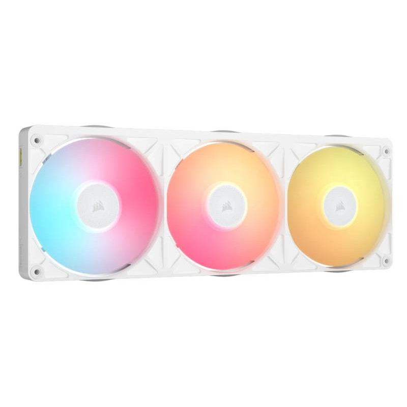 CORSAIR iCUE LINK RX360 II Unified Frame RGB White with iCUE Triple Fa