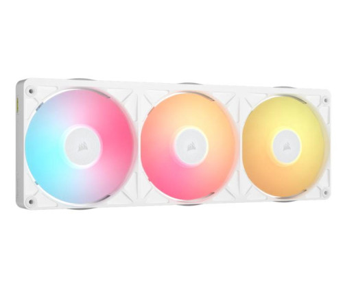 CORSAIR iCUE LINK RX360 II Unified Frame RGB White with iCUE Triple Fa