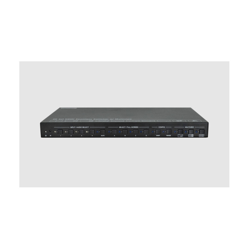 Newhan Scaler Multiviewer 4K HDMI 4x1 avec traitement audio