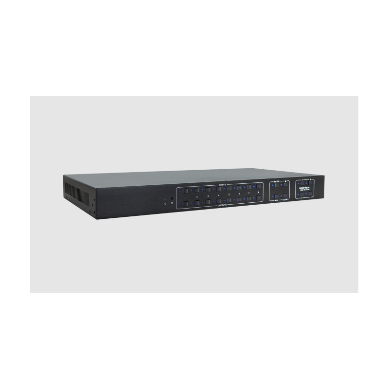 Newhan Matrice HDMI 8x8 4K avec matrice audio intégrée