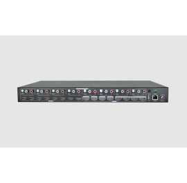 Newhan Matrice HDMI 8x8 4K avec matrice audio intégrée