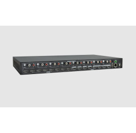 Newhan Matrice HDMI 8x8 4K avec matrice audio intégrée