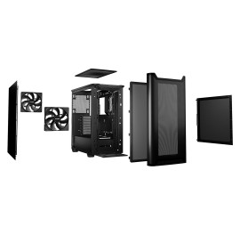 BE QUIET! PURE BASE 501 Airflow Black abîmé