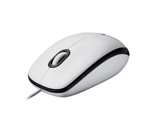 Logitech M100 USB Blanc