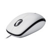 Logitech M100 USB Blanc