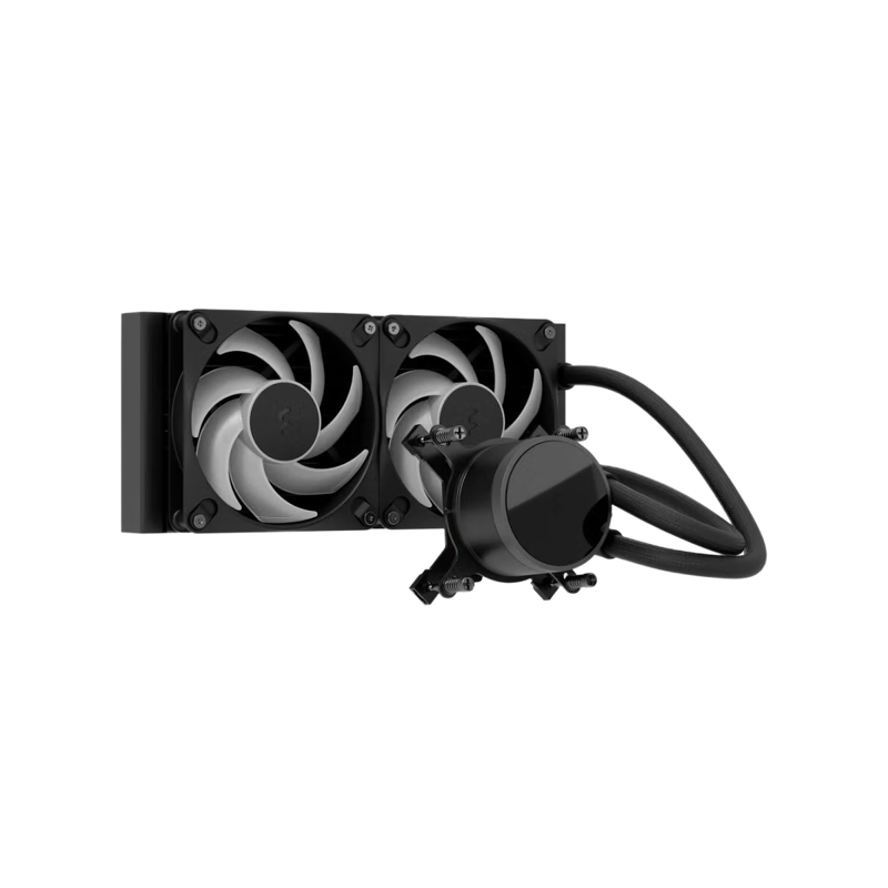 Fractal Design Radius 360 Black Processeur Refroidisseur de liquide tout-en-un 12 cm Noir 1 pièce(s) · Watercooling · Info... (image 3)