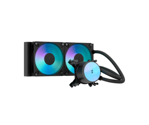 FRACTAL Radius 240 RGB, Black