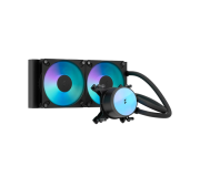FRACTAL Radius 240 RGB, Black