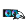 FRACTAL Radius 240 RGB, Black