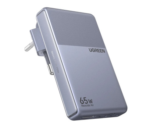 UGREEN Air Chargeur Secteur Plat Pliable 65W USB-C *95907B