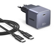 UGREEN Chargeur Secteur Combo Miniature 100W USB-C *75240B