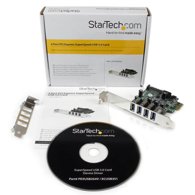 STARTECH.COM StarTech. Carte PCI Express 4 ports USB 3.0 SuperSpeed · Accessoires · Informat Systems Strasbourg (image 5)