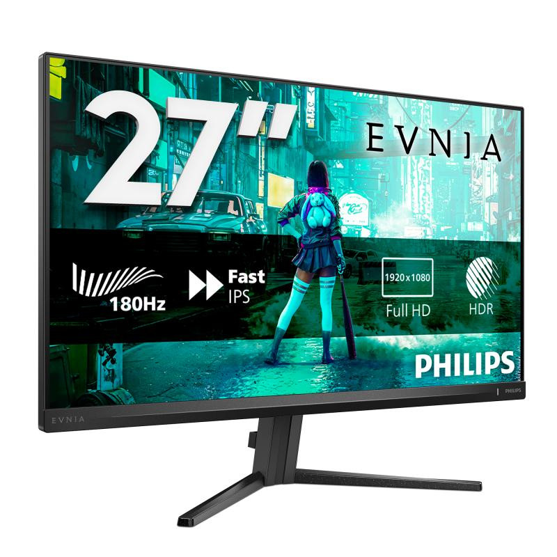 Philips Evnia 27M2N3200S/00 écran plat de PC 68,6 cm (27") 1920 x 1080 pixels Full HD LCD Noir · Moniteur · Informat Syste... (image 4)
