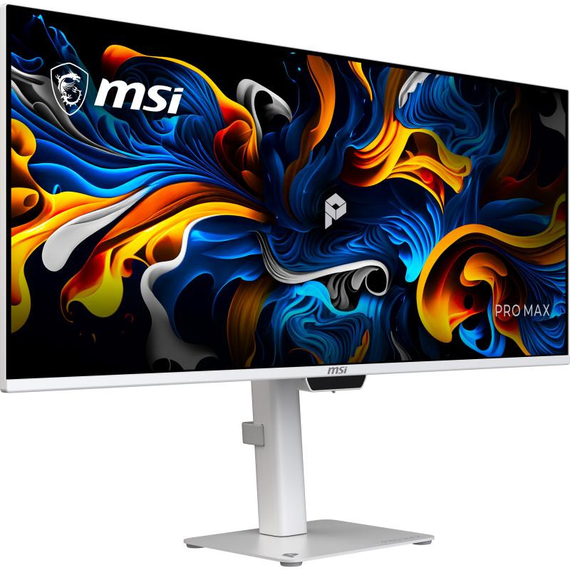 MSI PRO MAX 341QPXW14G écran plat de PC 86,4 cm (34") 3440 x 1440 pixels UltraWide Quad HD QD-OLED Blanc · Moniteur · Info... (image 8)