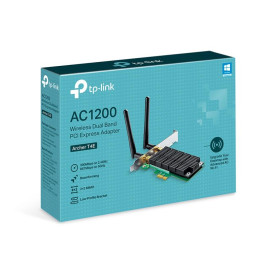 TP-LINK T4E - Adaptateur WiFi bi-bande AC 1200 Mbps PCI-E