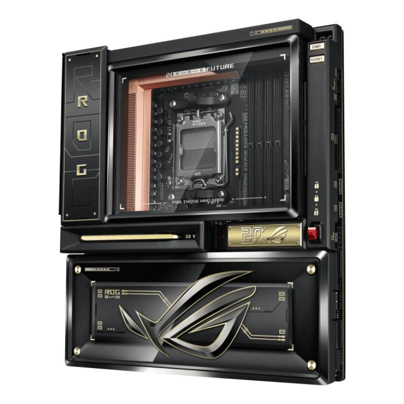 ASUS ROG CROSSHAIR X870E EDITION 20 + ROG RYUJIN 360 EDITION 20 · Cartes mères · Informat Systems Strasbourg (image 4)