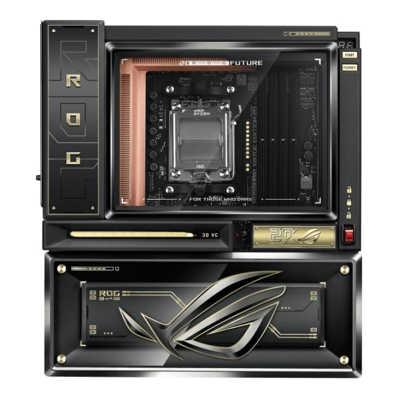 ASUS ROG CROSSHAIR X870E EDITION 20 + ROG RYUJIN 360 EDITION 20 · Cartes mères · Informat Systems Strasbourg (image 5)