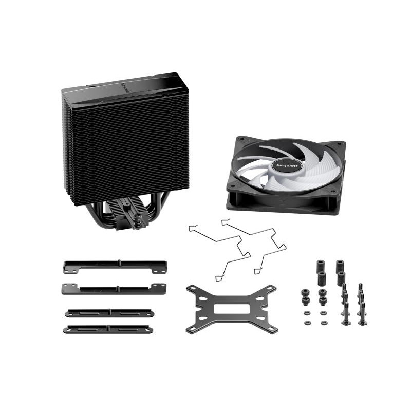 be quiet! PURE ROCK 3 LX | Ventirad mono tour, socket Intel et AMD, finition noire · Aircooling · Informat Systems Strasbourg (image 6)